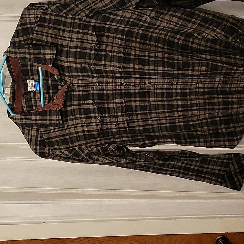 Women's Kavu plaid shirt - Picture 5 of 5